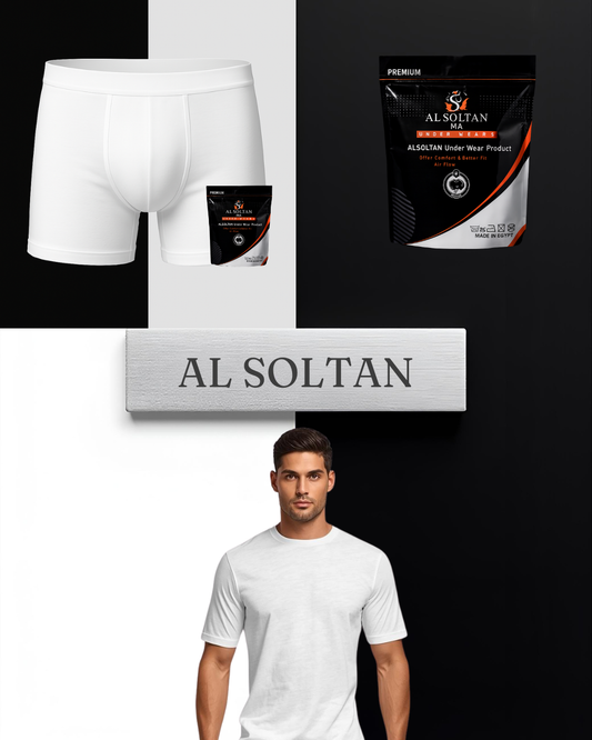 نصف درزن ملابس داخلية (شورت قطن رجال)