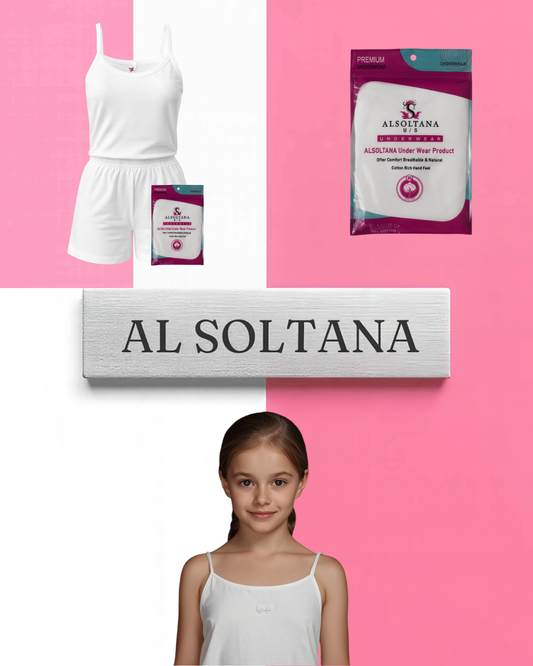 نصف درزن طقم ملابس داخلية قطن (بناتي)